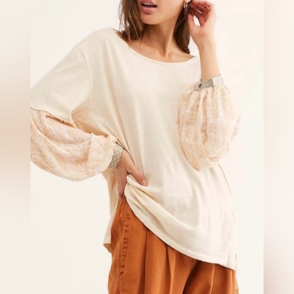 Free People Tops - NWT FREE PEOPLE WE THE FREE JADE LONG SLEEVE TOP